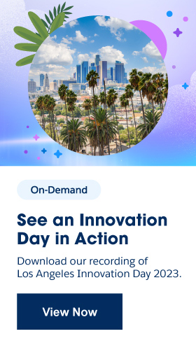 See an Innovation Day in Action! Download our recording of Los Angeles Innovation Day 2023