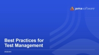 Best Practices for Test Management