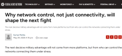 Why Network Control, Not Just Connectivity, Will Shape the Next Fight