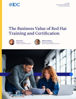 The Business Value of Red Hat Training and Certification