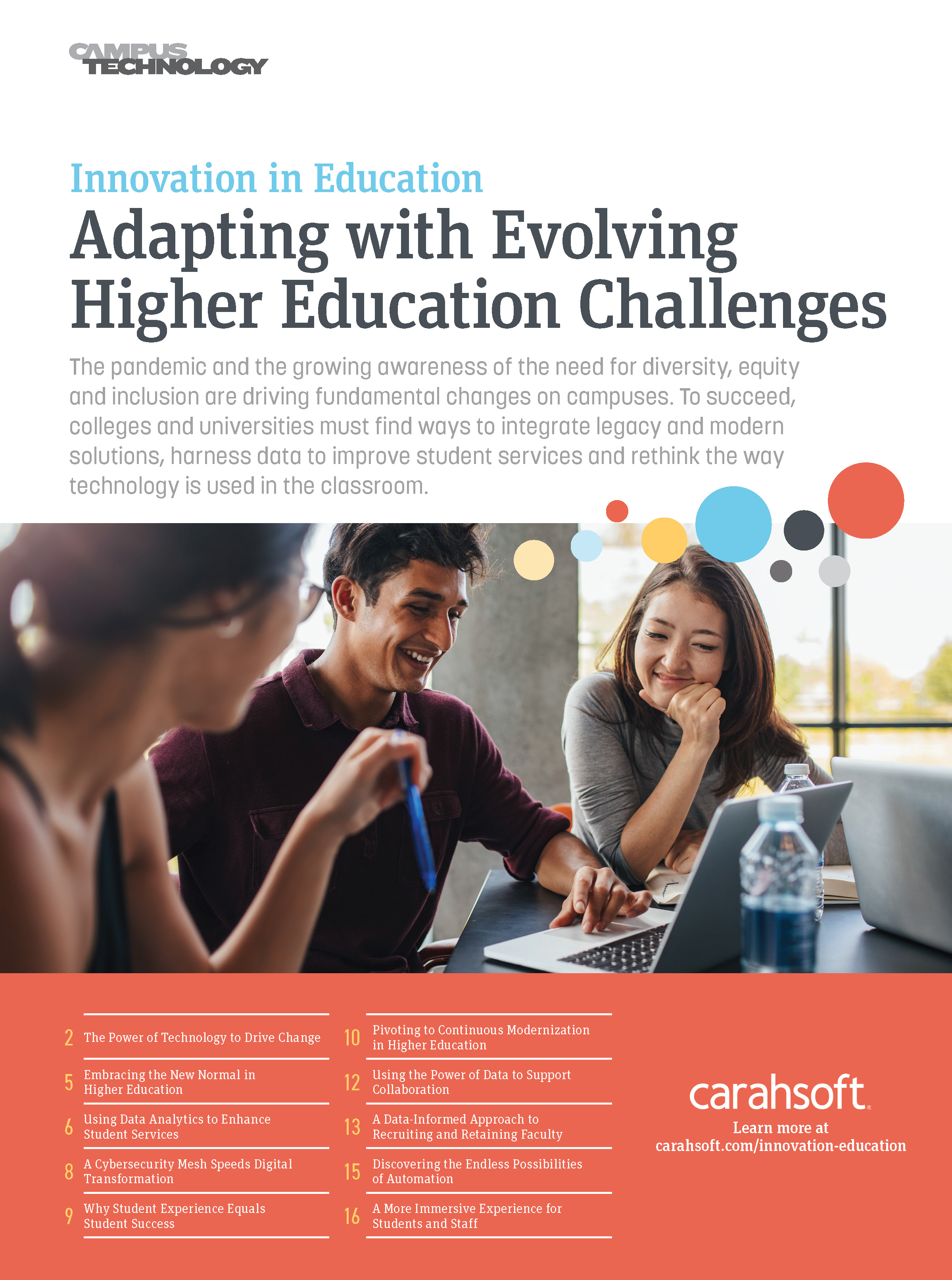 FCW IIE Adapting Higher Ed Report cover