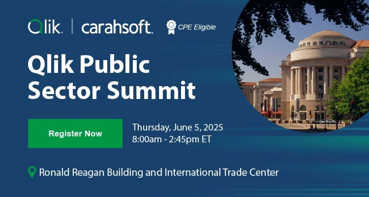 Qlik Public Sector Summit Event Banner