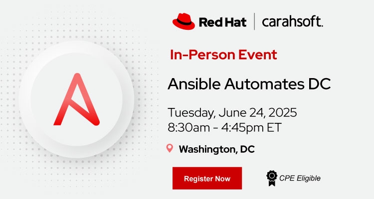 Ansible Automates DC Event Banner