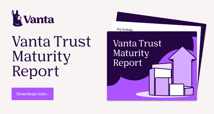 Vanta Trust Maturity Report