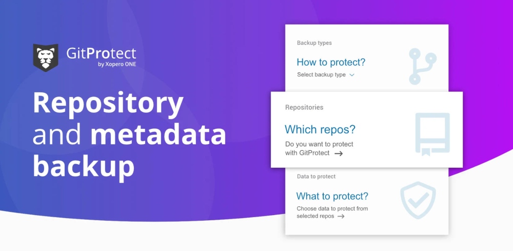 Automated backups for respositories and metadata