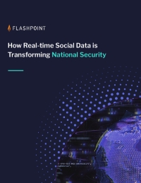 How Real-time Social Data is Transforming National Security