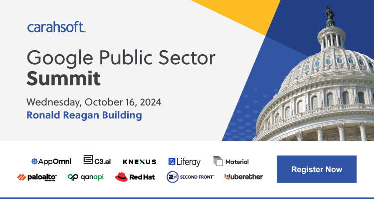 Google Public Sector Summit Event Banner