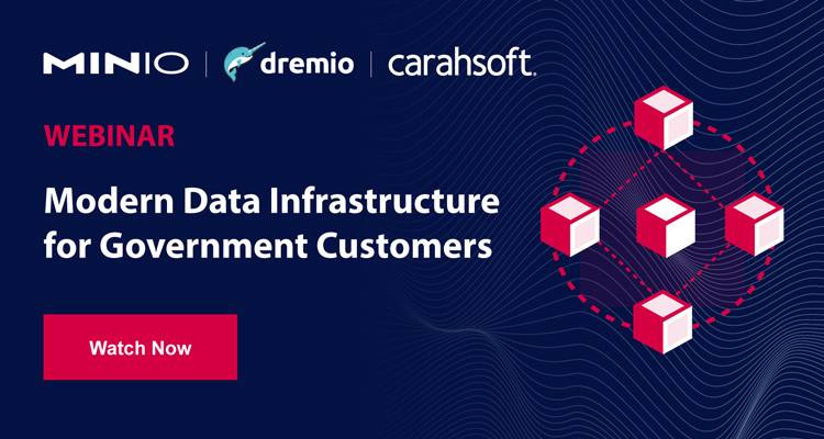 Modern Data Infrastructure for Government Customers