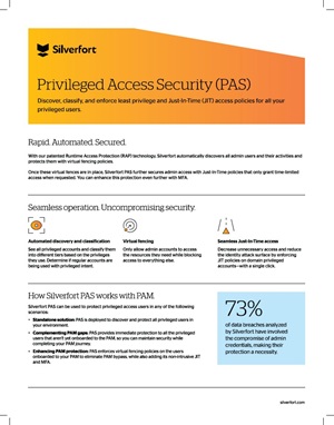 Privileged Access Security (PAS)