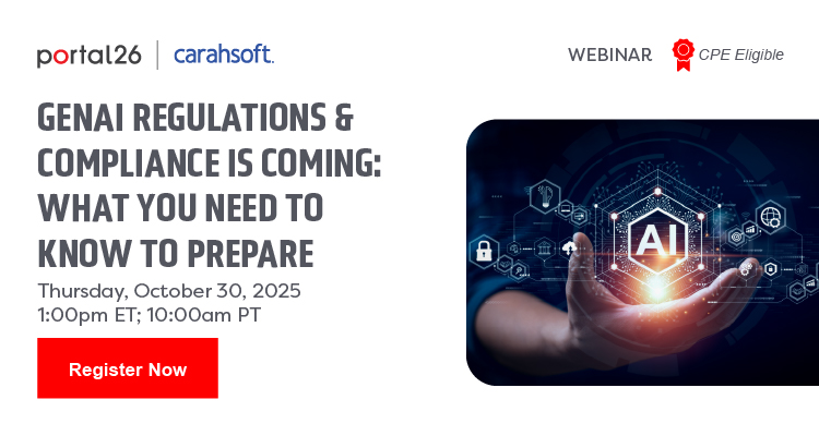 Genai Regulations & Compliance is Coming: What you Need to Know to Prepare - Event Banner