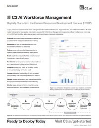 C3 AI Workforce Management