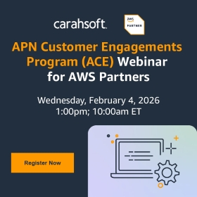 APN Customer Engagements Program (ACE) Webinar for AWS Partners