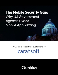 The Mobile Security Gap: Why US Government Agencies Need Mobile App Vetting