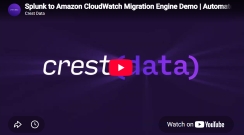 Splunk to Amazon CloudWatch Migration Engine Demo | Automated Observability Modernization