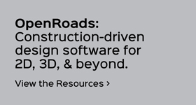 OpenRoads: Bentley OpenRoads Designer Resource Portal