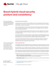 Boost Hybrid Cloud Security Posture and Consistency