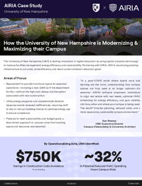 How the University of New Hampshire is Modernizing & Maximizing their Campus
