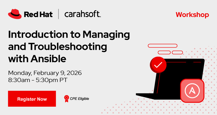 Introduction to Managing and Troubleshooting with Ansible Event Banner