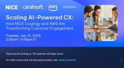 Scaling AI-Powered CX with NiCE Cognigy & AWS