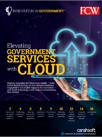 FCW IIG Elevating Government Services with Cloud Report cover