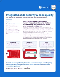 Integrated Code Security & Code Quality