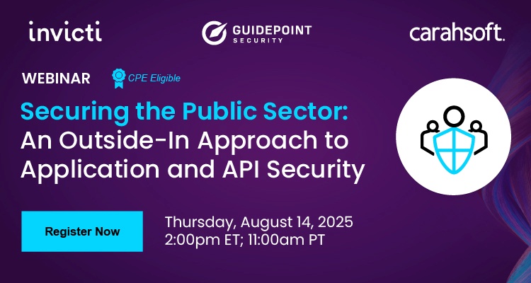 Securing the Public Sector: An Outside-In Approach to Application and API Security Event Banner
