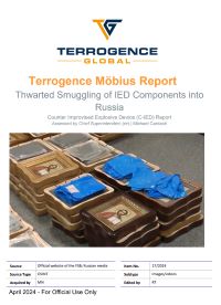 Thwarted Smuggling of IED Components into Russia