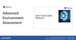 Advanced Environment Assessment