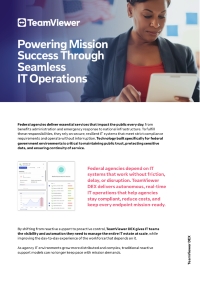 Powering Mission Success Through Seamless IT Operations
