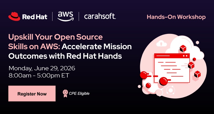 Upskill Your Open Source Skills on AWS - Event Banner