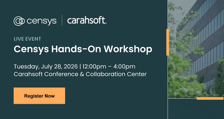 Censys Hands-On Workshop | Carahsoft