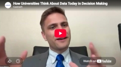 How Universities Think About Data Today in Decision Making