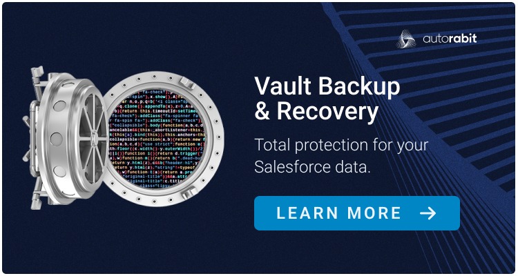 Vault Backup & Recovery: Total Protection for your Salesforce Data