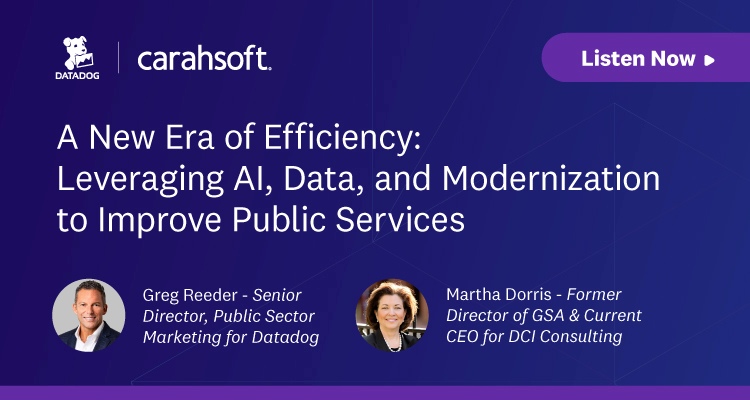A New Era of Efficiency: Leveraging AI, Data, and Modernization to Improve Public Services