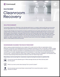 Cleanroom Recovery