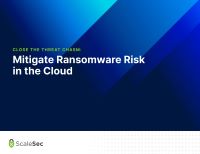 Mitigate Ransomware Risk in the Cloud