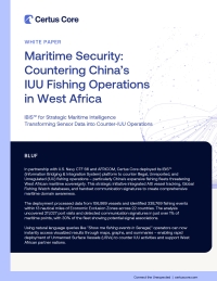 Maritime Security: Countering China’s IUU Fishing Operations in West Africa