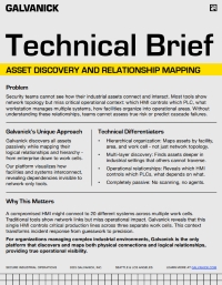 Technical Brief - Asset Discovery and Relationship Mapping-Galvanick