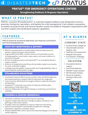 PRATUS for Emergency Operations Centers