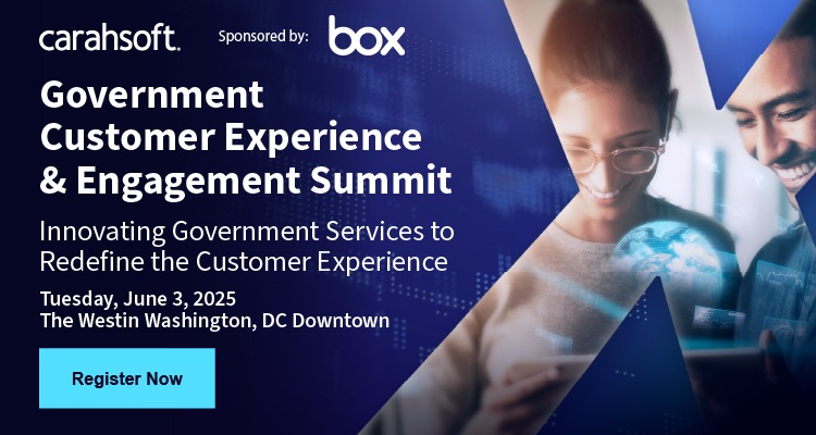 Government Customer Experience & Engagement Summit Event Banner