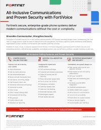 Simplify and Secure Communications with FortiVoice