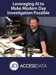 WTOP Radio Spot: Leveraging AI to Make Modern Day Investigation Possible