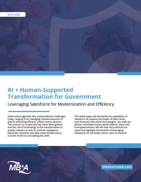 AI + Human-Supported Transformation for Government