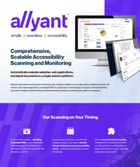 Comprehensive, Scalable Accessibility Scanning and Monitoring