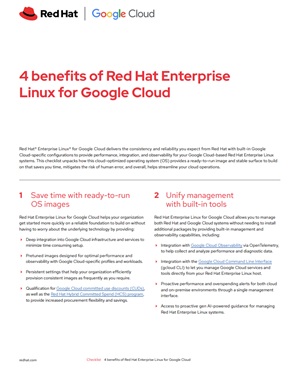 Automate Google Cloud with Red Hat Ansible Automation Platform