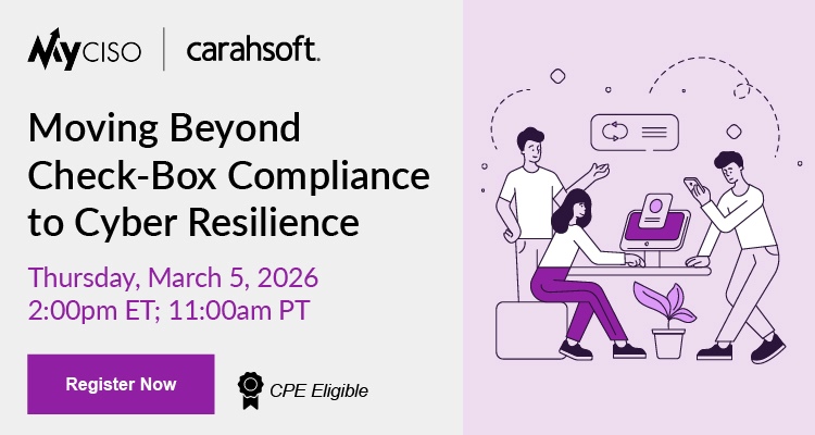 Moving beyond Check-Box Compliance to Cyber Resilience Event Banner