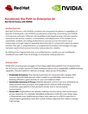 Accelerate the Path to Enterprise AI