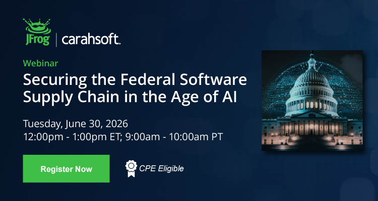 Securing the Federal Software Supply Chain in the Age of AI - Event Banner