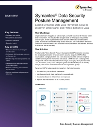 Symantec Data Security Posture Management