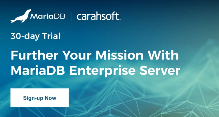 Further your mission with MariaDB enterprise server